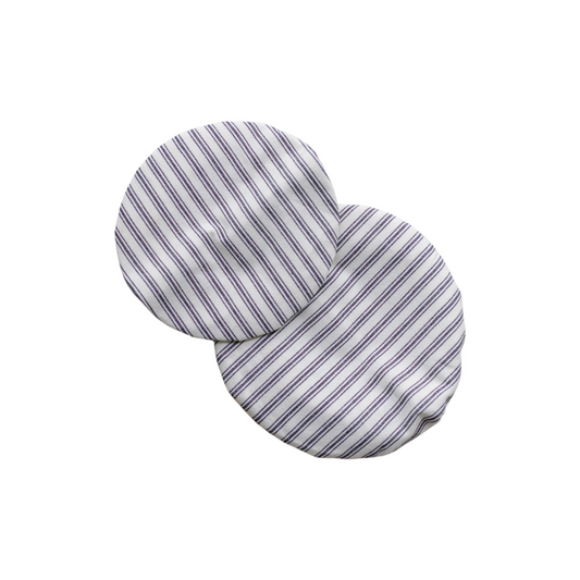 Ticking Stripe Bowl Covers S/2 - Luxe B Co