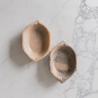 Vintage Marble Beige Bowl - Luxe B Co