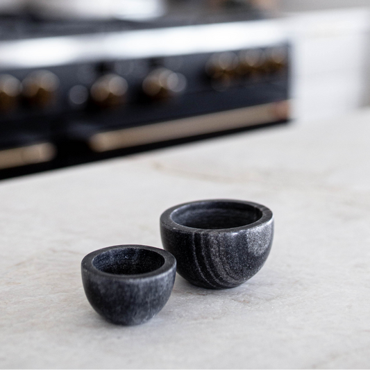 Stone Turned Grey Marble Dishes | By Luxe B Co.