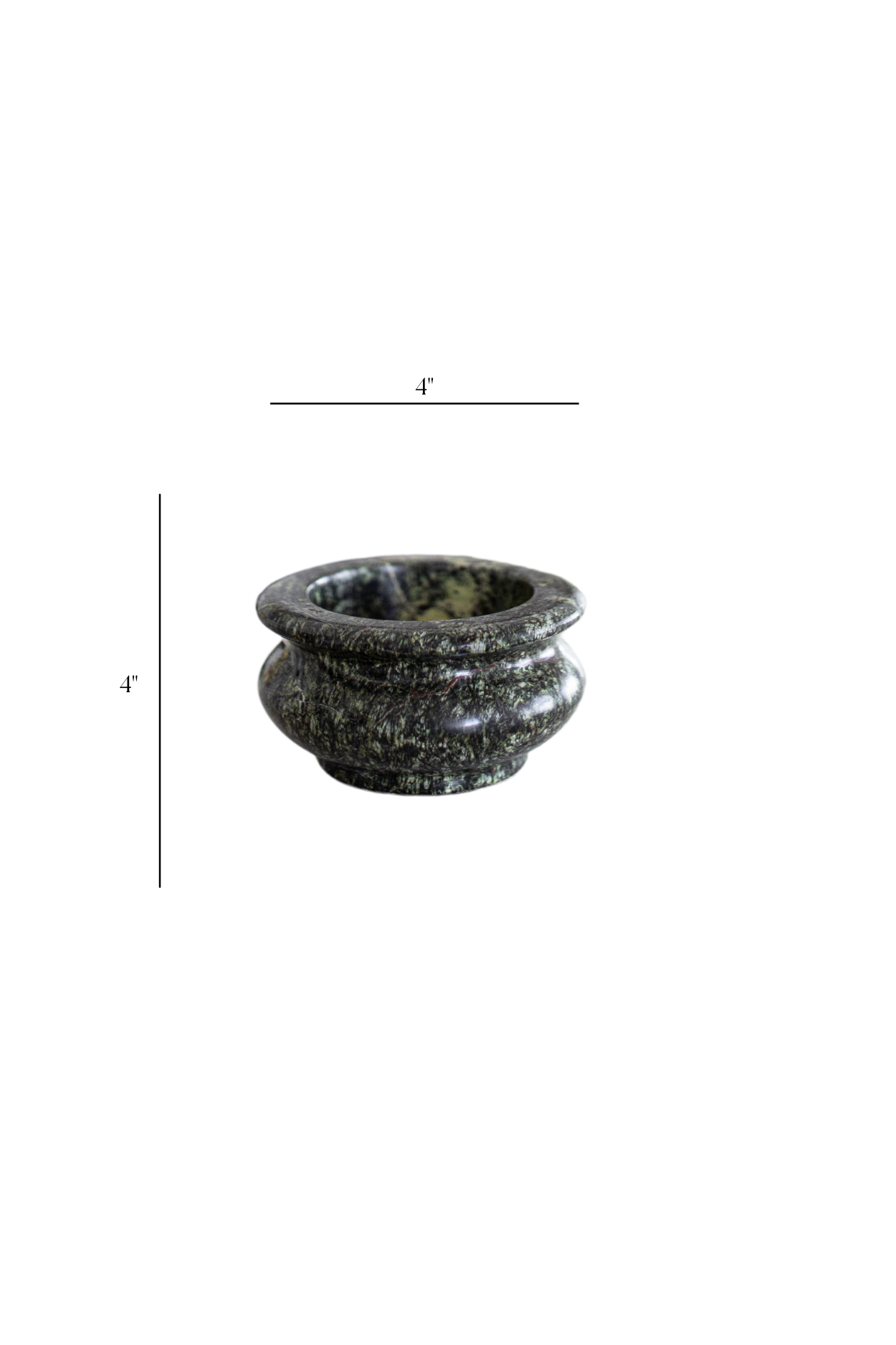 Green Marble Small Dish | By Luxe B Co.
