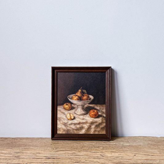 Antique Fruit | Antique Inspired Classic Westbury Framed Art By Luxe B Co.