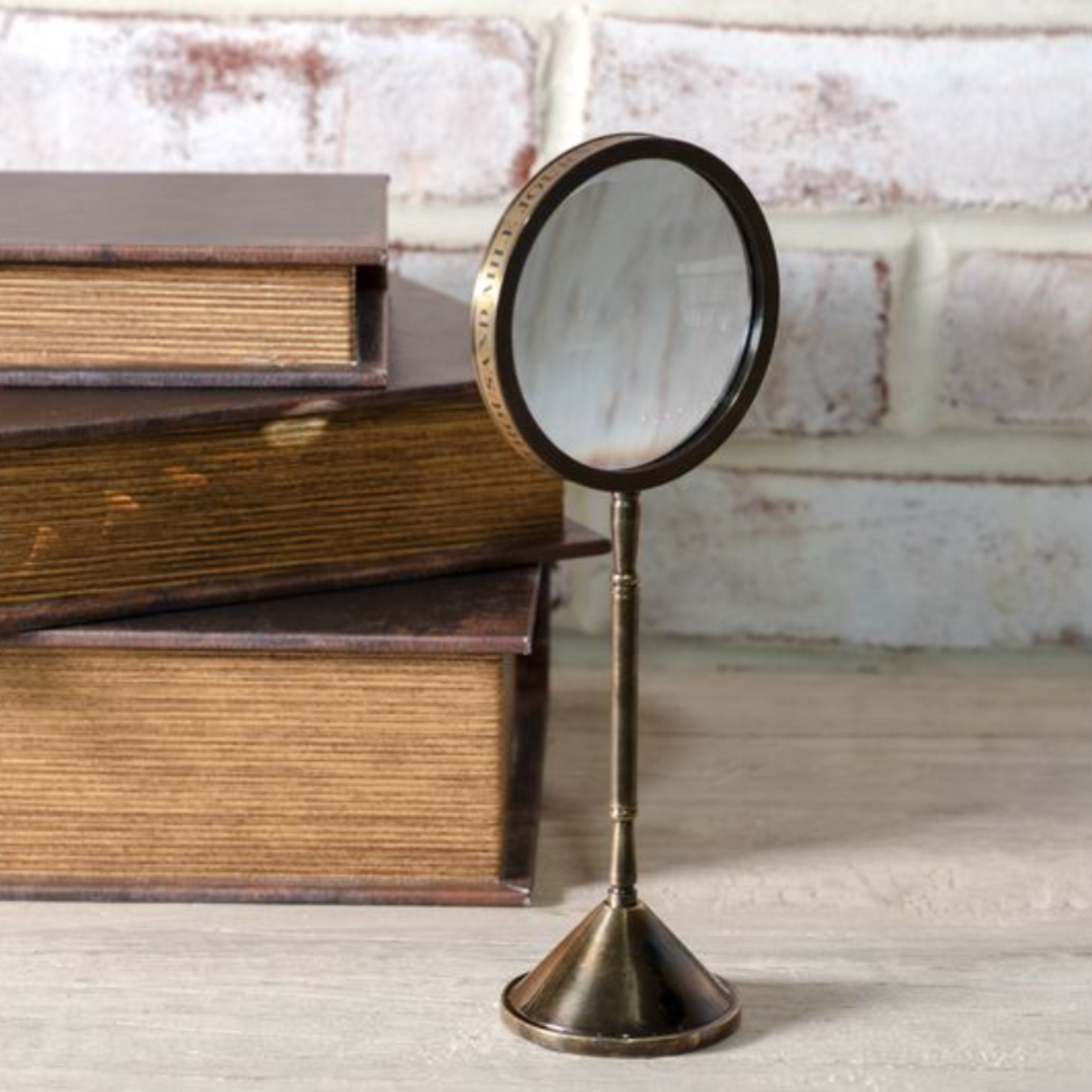 Antique Inspired Brass Magnifying Glass | By Luxe B Co.