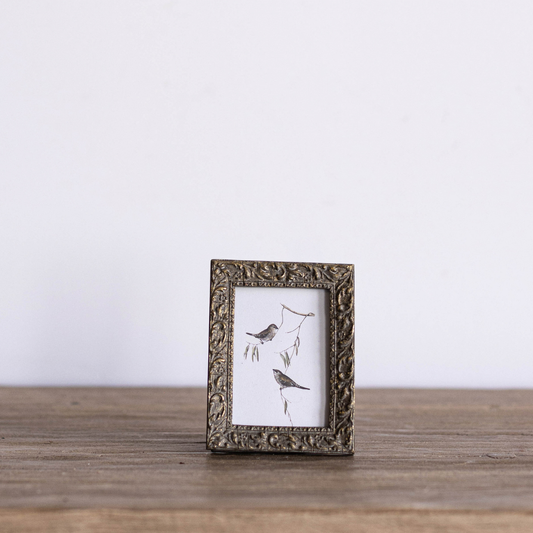 Antique Inspired Carved Photo Frame | Luxe B Co.