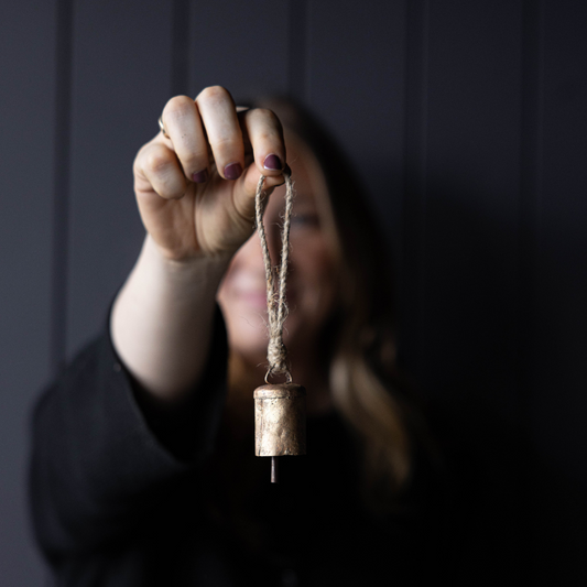 Barrel Brass Bell Ornaments | By Luxe B Co.