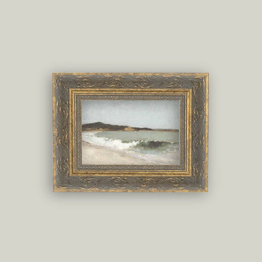 Beach Landscape Framed Antique Art - Luxe B Co