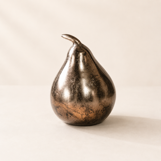 Bronze Decorative Pear By Luxe B Co.