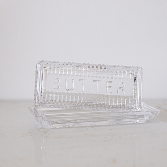 Butter Dish Glass | By Luxe B Co.