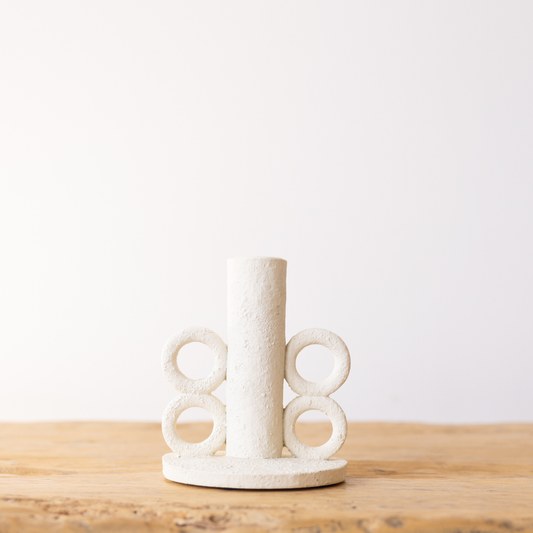 Cabo Textured Candle Holder | By Luxe B Co.