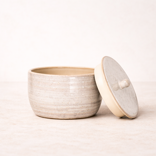 Ceramic Canister Small | By Luxe B Co.