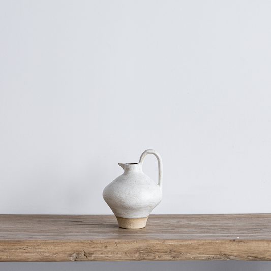 Ceramic Earthy Umbria Pitcher | By Luxe B Co.