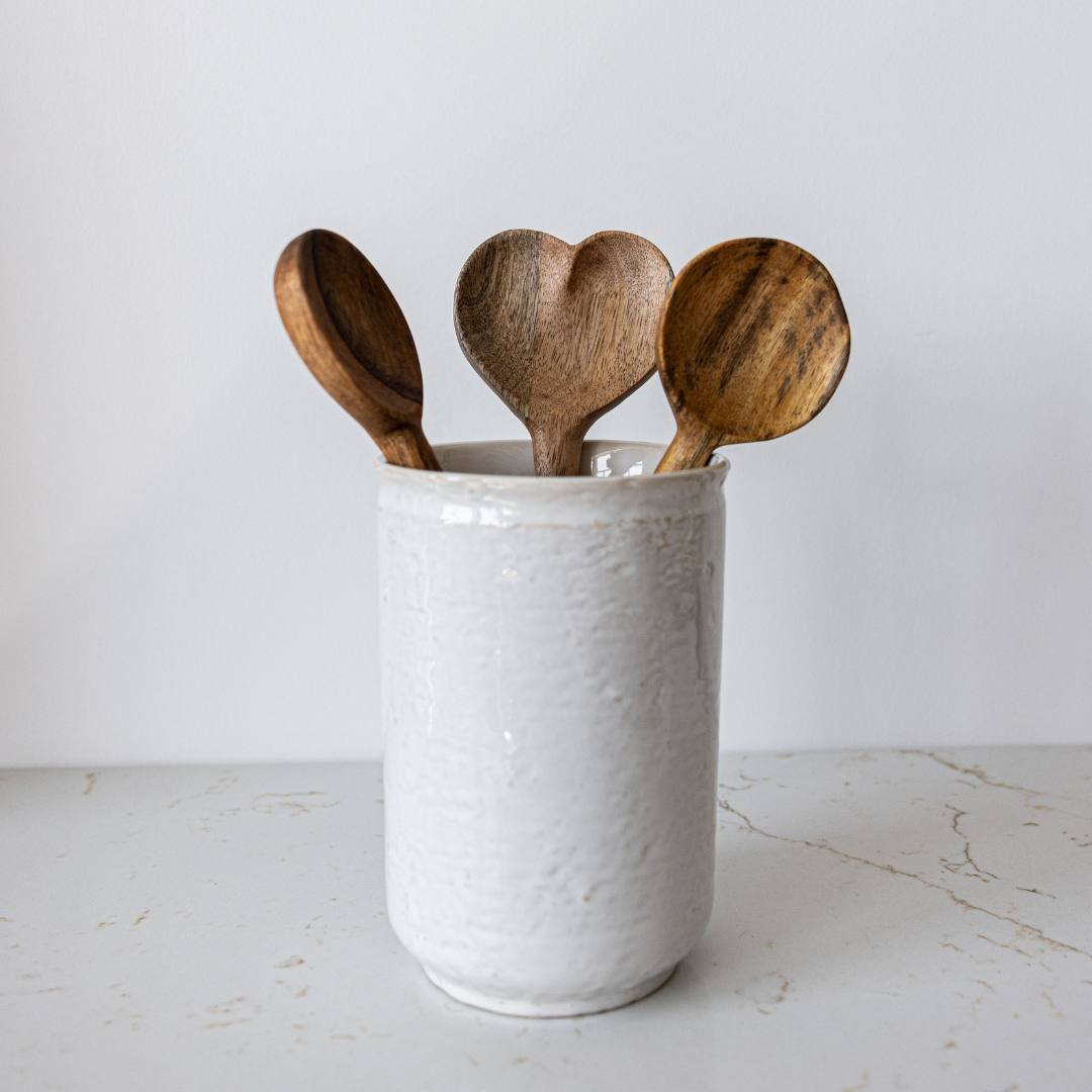 Ceramic Utensil Holder| By Luxe B Co.