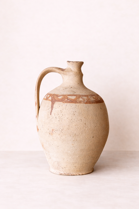 Terracotta Speckled Found Vase | One Of A Kind - Luxe B Co