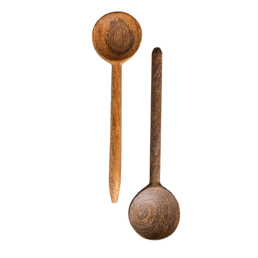 Natural Mango Wood Spoons Set - Luxe B Co