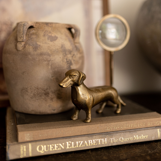 Frankie Bronze Dachshund | By Luxe B Co.