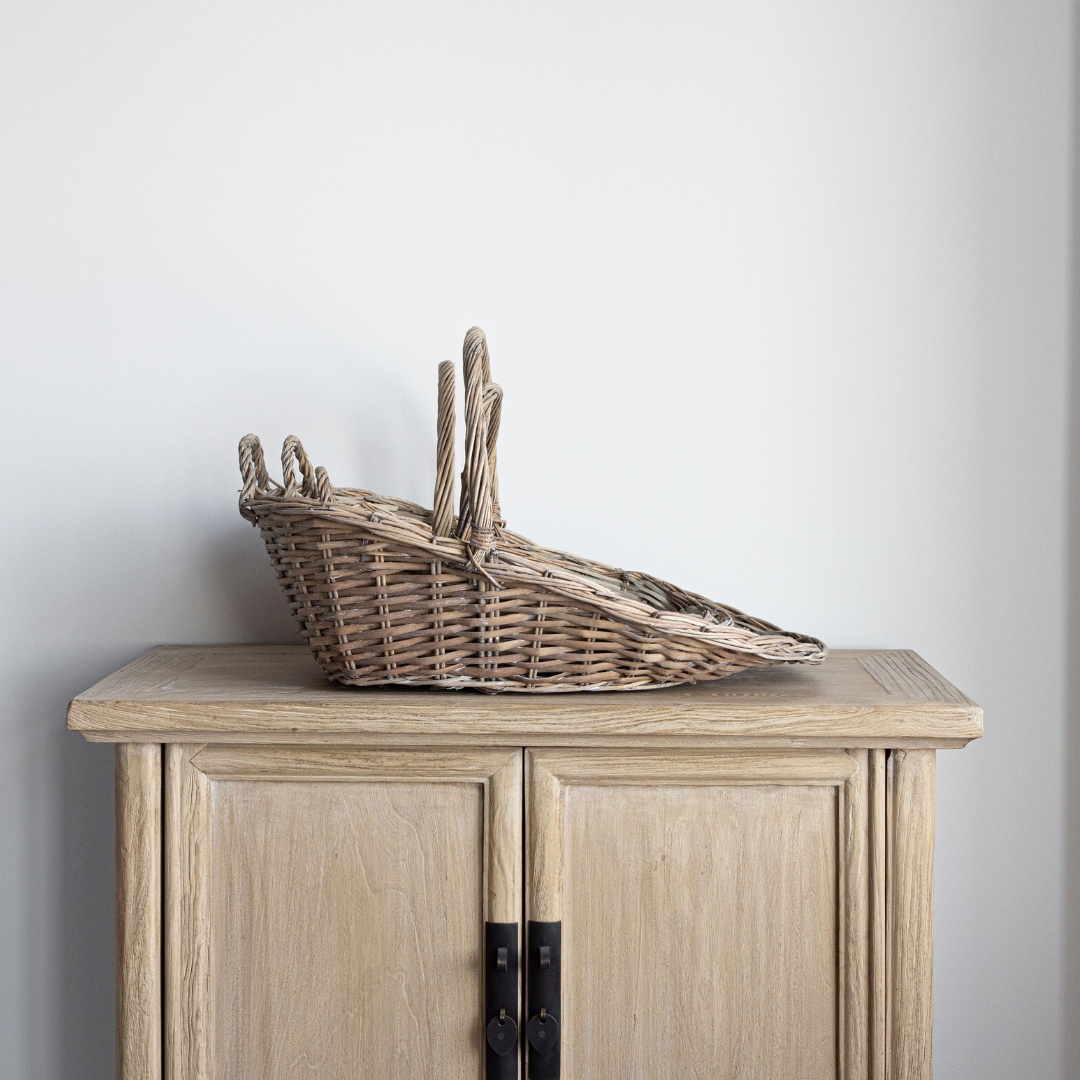 French Willow Garden Basket | By Luxe B Co.