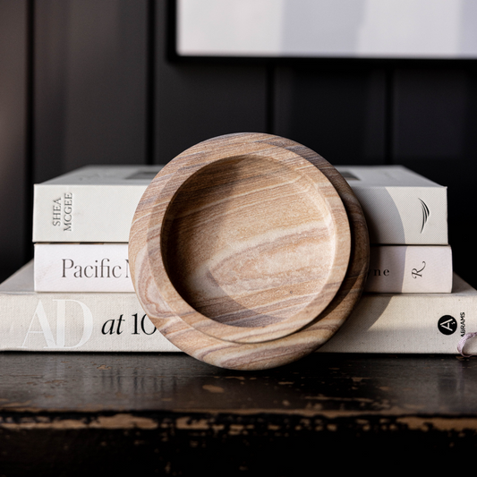 Hand Carved Soapstone Bowl | By Luxe B Co.