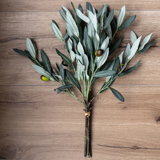 Italian Faux Olive Bunch By Luxe B Co.