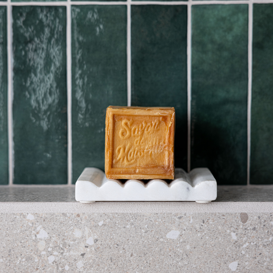 Marble Scallop Soap Dish | By Luxe B Co