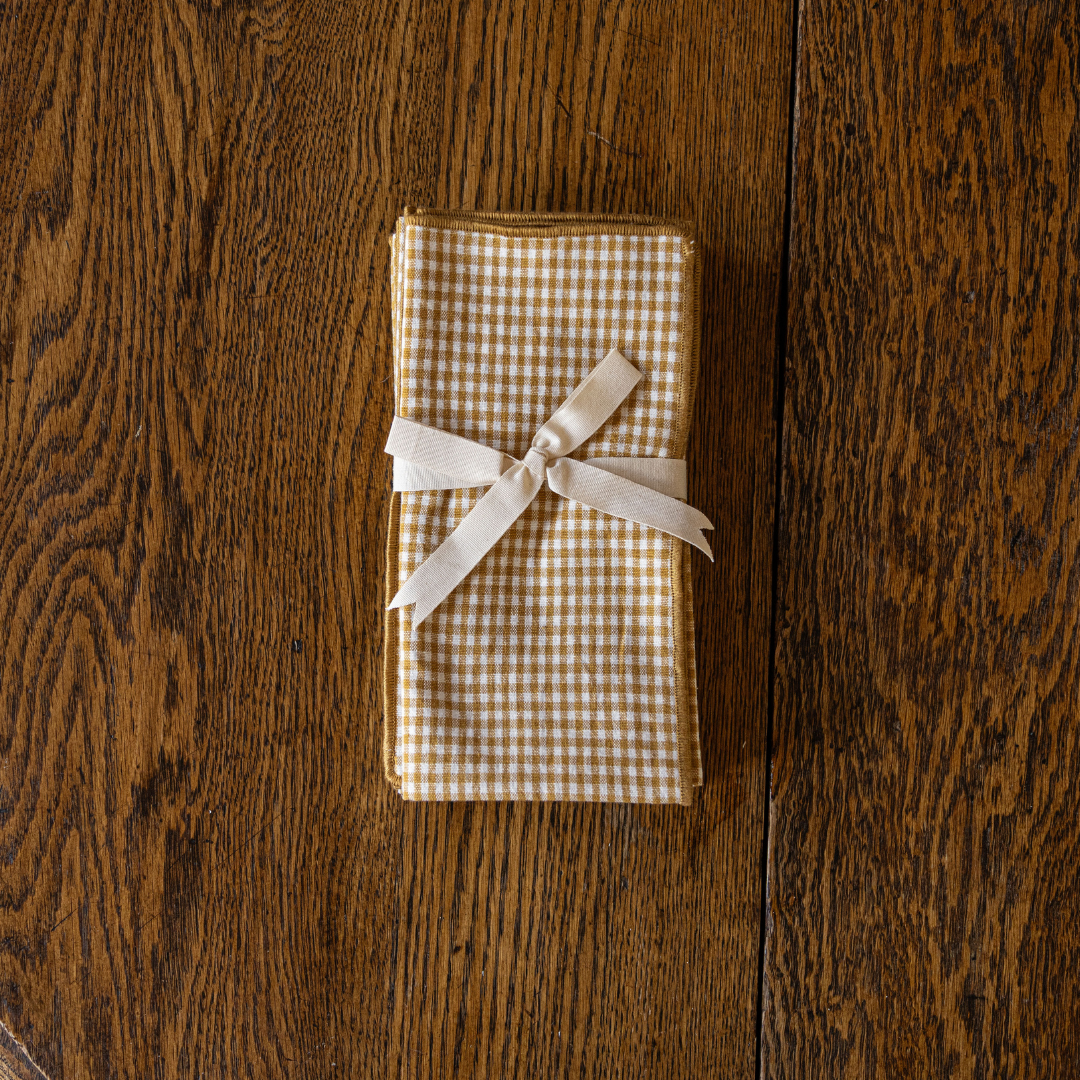 Napkin Gingham Pattern | By Luxe B Co.
