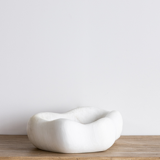 Organica Selenite Bowl | By Luxe B Co.