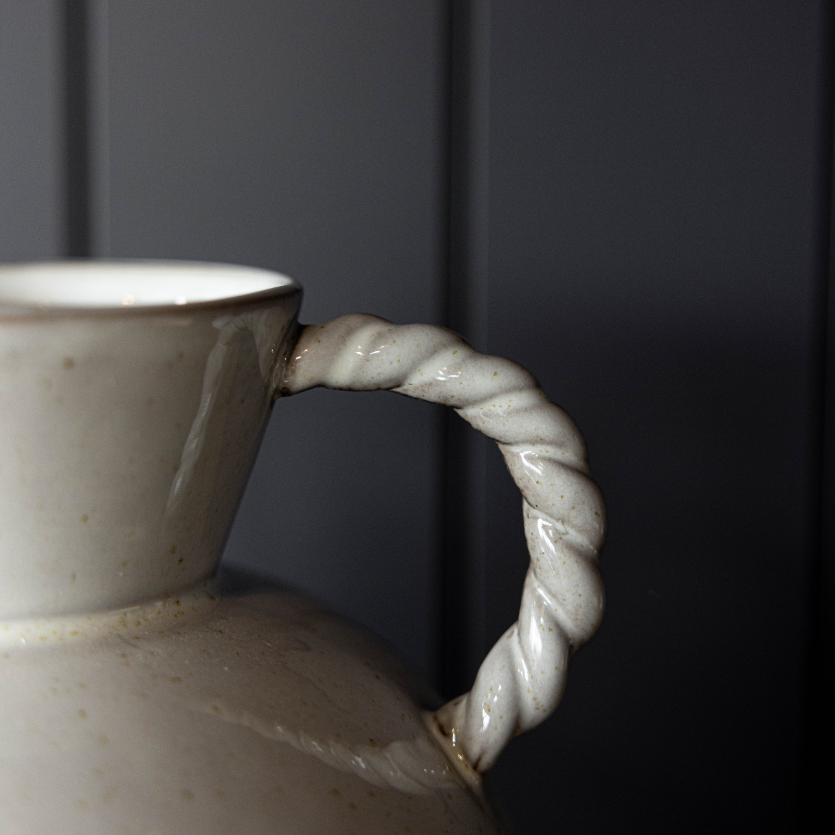 Positano Twisted Handle Vase | By Luxe B Co.