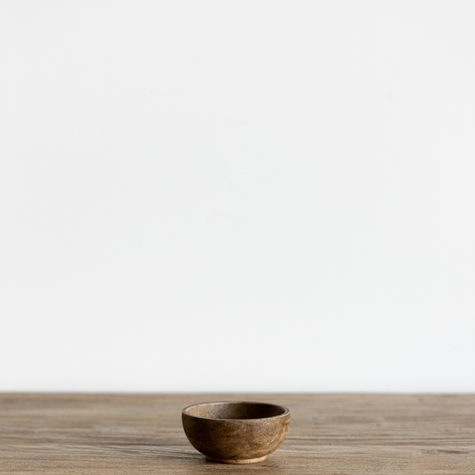 Raw Wooden Dish | By Luxe B Co.