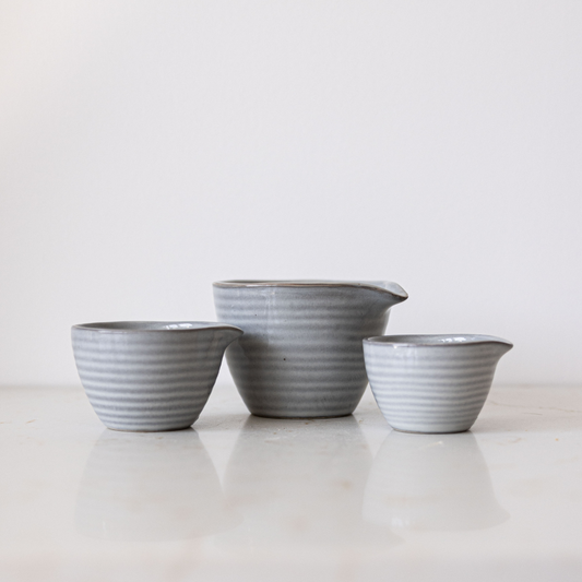 Stoneware Measuring Bowls | By Luxe B Co.