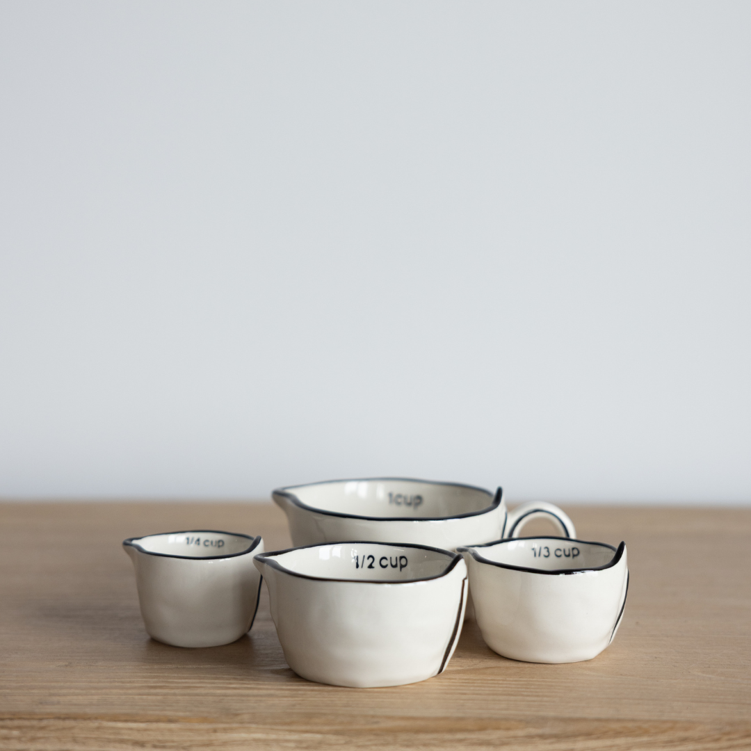 Stoneware Measuring Cups | By Luxe B Co
