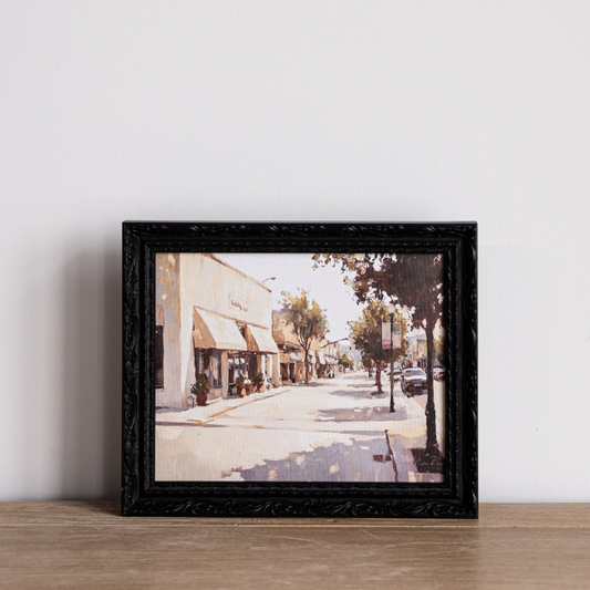 The Grove | French Black Mould Framed Art | By Luxe B Co.
