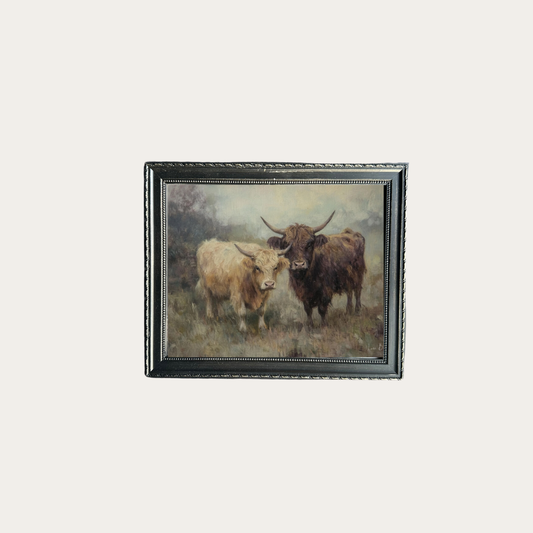 Highland Cows Framed Art | By Luxe B Co.