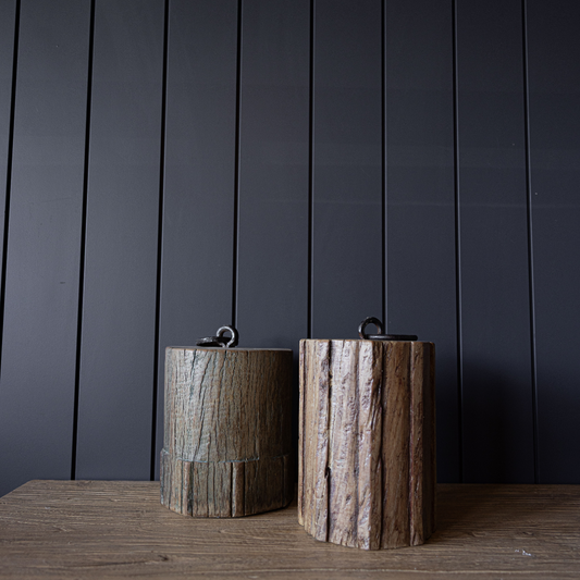 Vintage Wooden Door Stopper | By Luxe B Co.