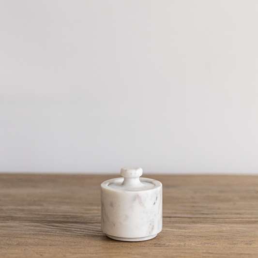 White Marble Pinch Pot | By Luxe B Co.