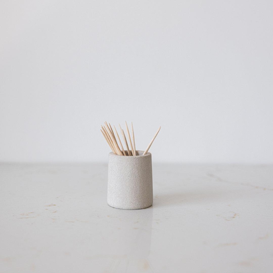 Sandstone Toothpick Holder - Luxe B Co