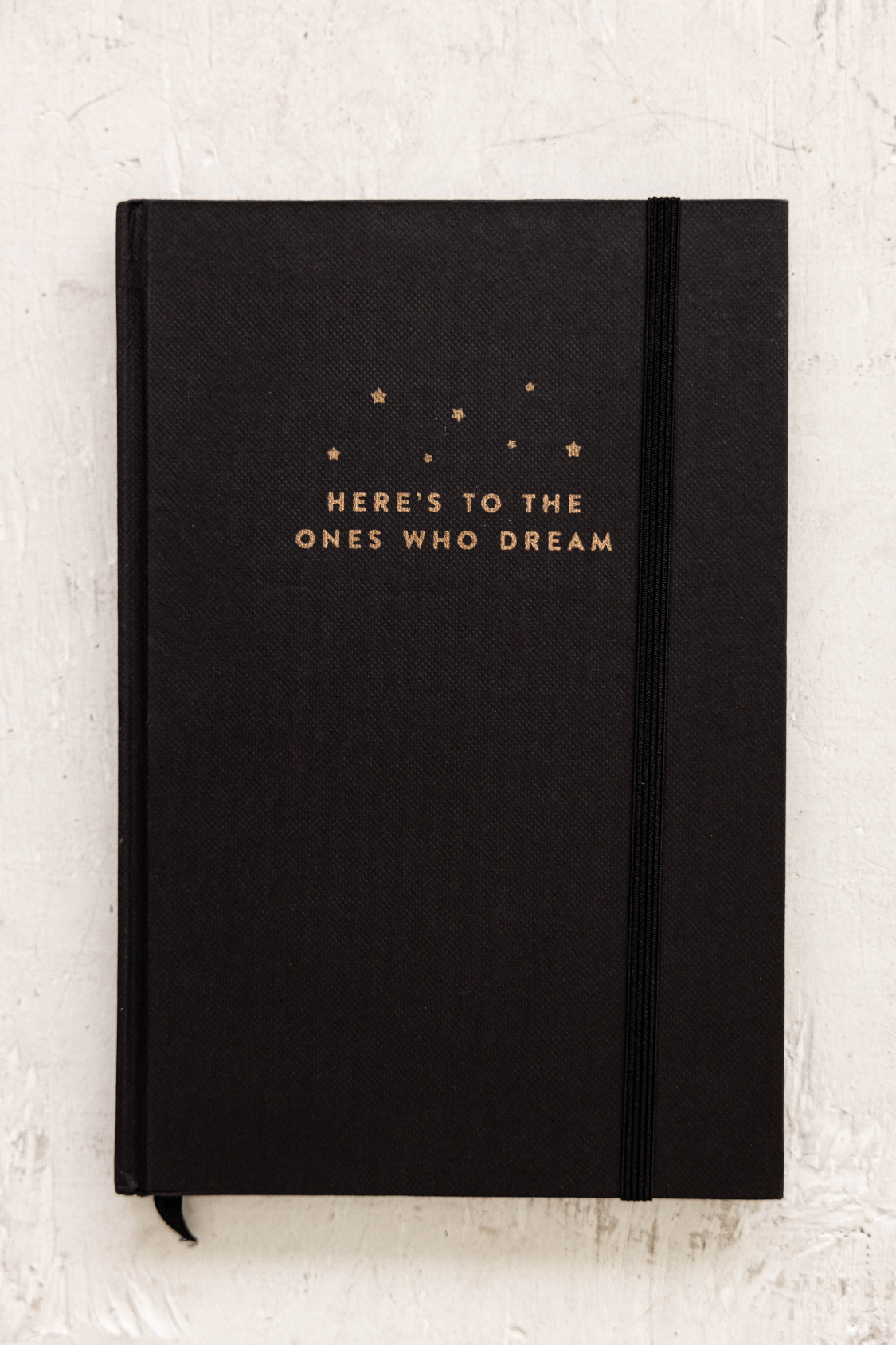 Screen Printed Black Journal | By Luxe B Co. 