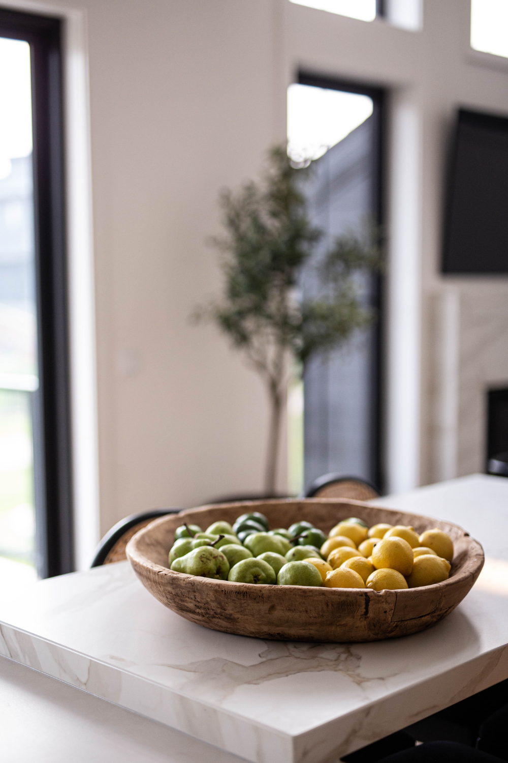 Vintage Round Wood Basins - Luxe B Co