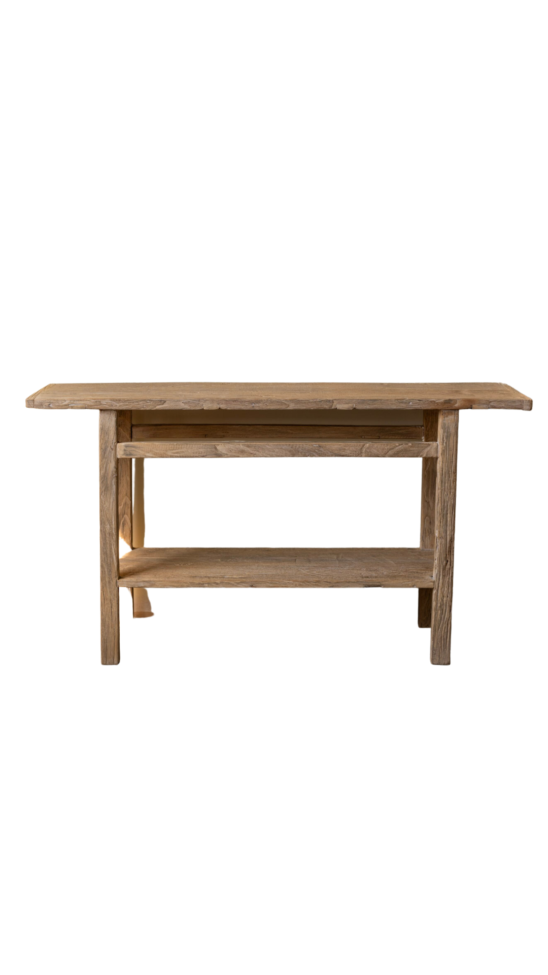 Alameda Elm Wood Console Table Grand | By Luxe B Co. 