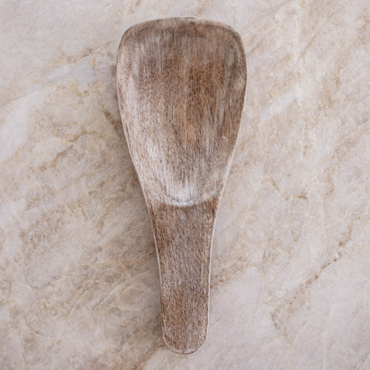 Washed Wood Spoon Rest | By Luxe B Co. 