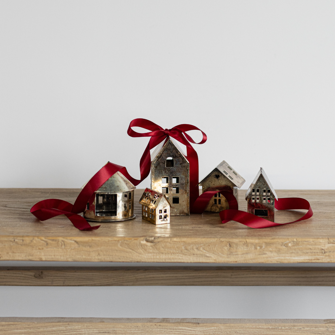 Decorative Tin Houses - Luxe B Co