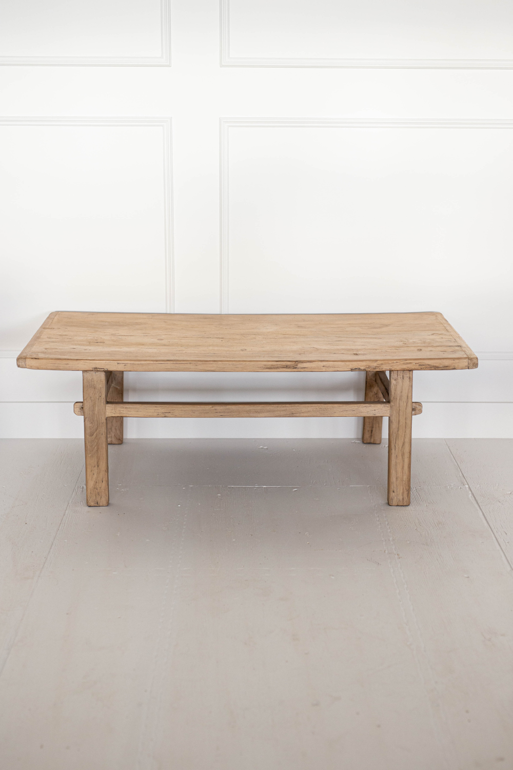 Mojave Reclaimed Elm Wood Coffee Table | By Luxe B Co. 