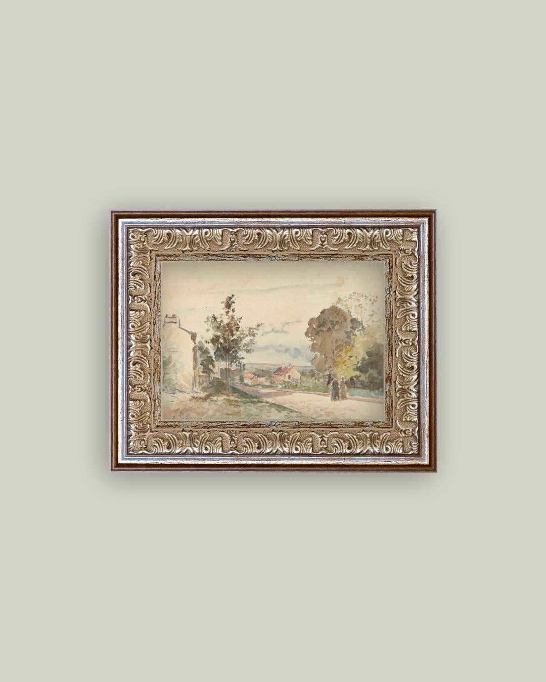 The Road From Versailles Framed Antique Art - Luxe B Co