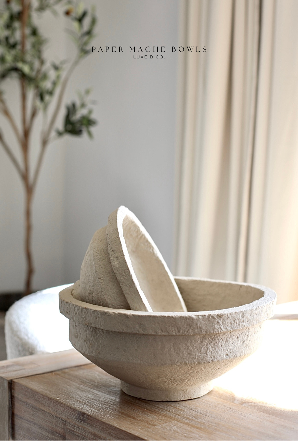 Paper Mache Bowls - Luxe B Co