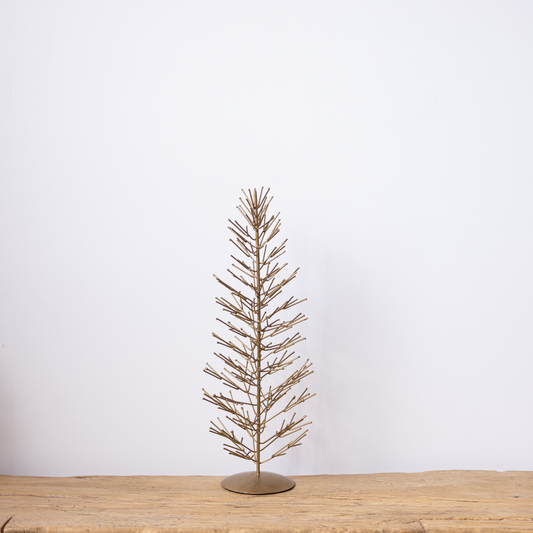 Gold Iron Christmas Tree Large