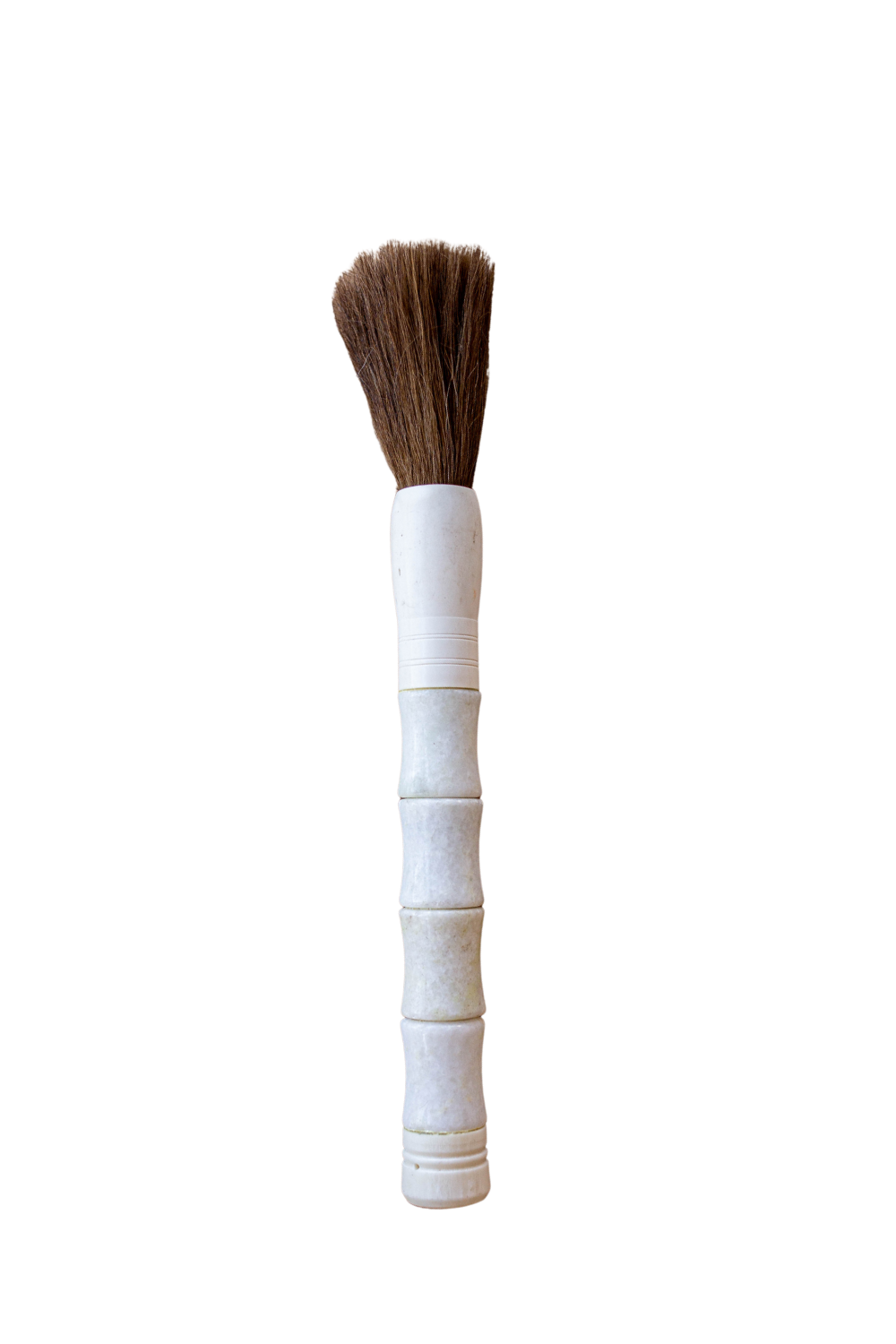 Natural Bone Calligraphy Paint Brush Vintage Cream Pale Green - Luxe B Co