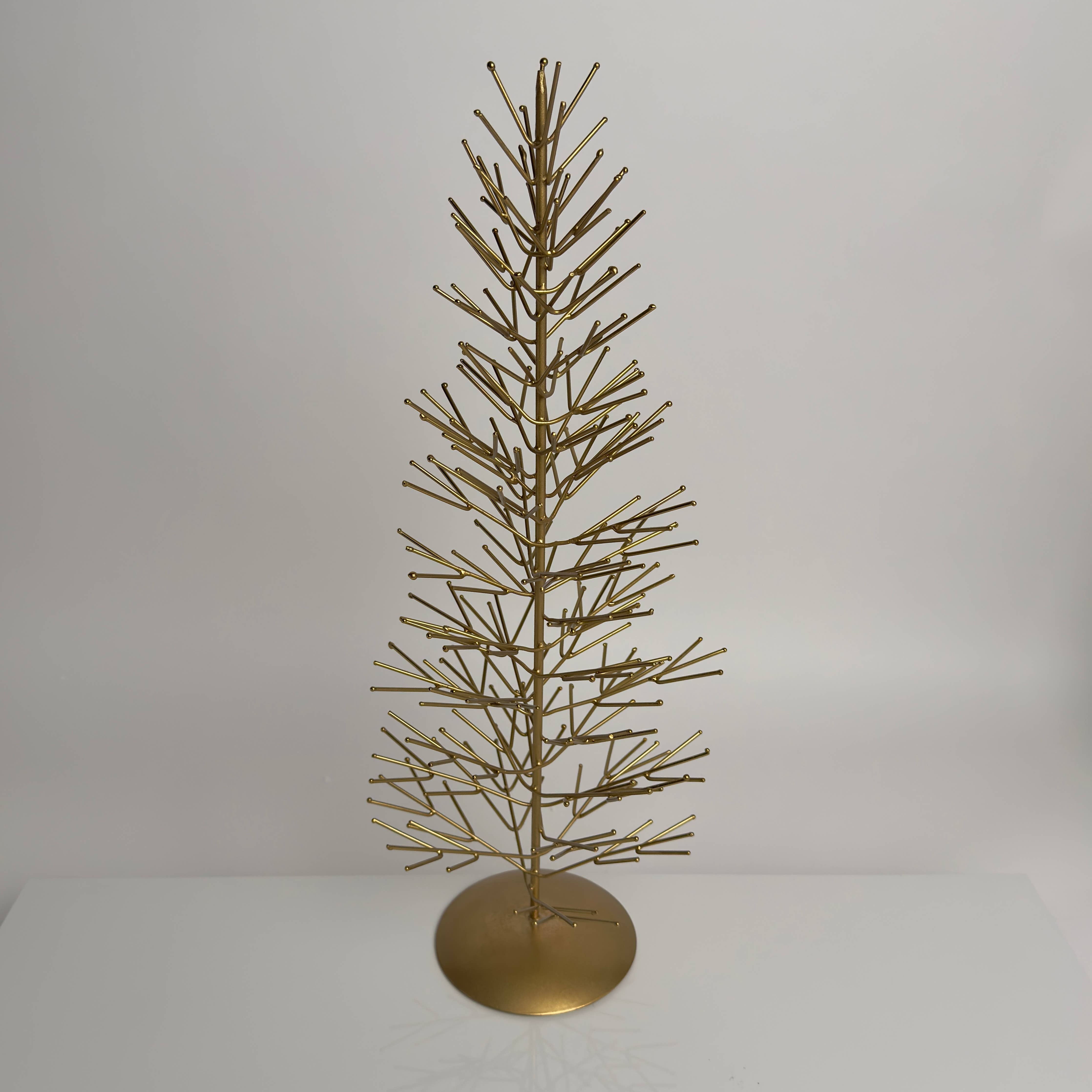 Iron Xmas Tree Gold Large