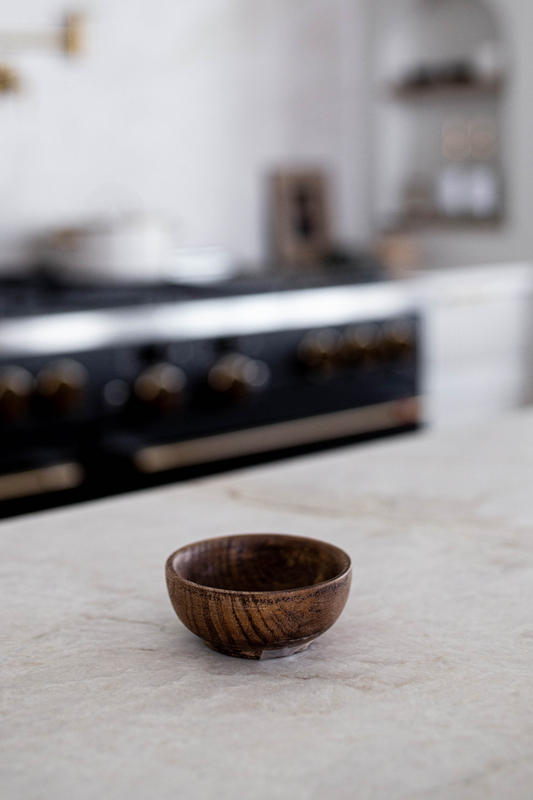 Raw Dark Wood Dish | By Luxe B Co. 