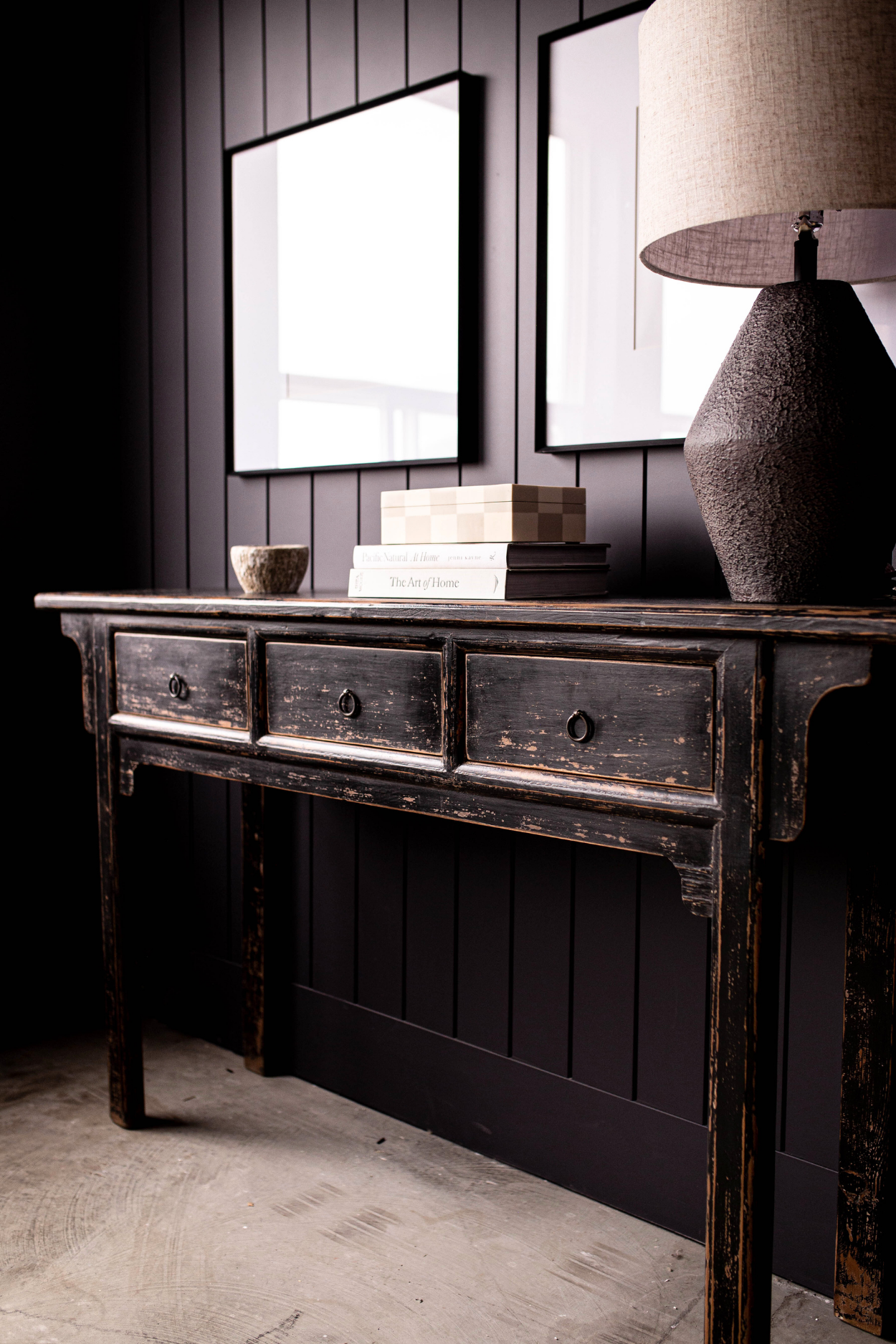 Monterey Elm Wood Console Table | By Luxe B Co. 