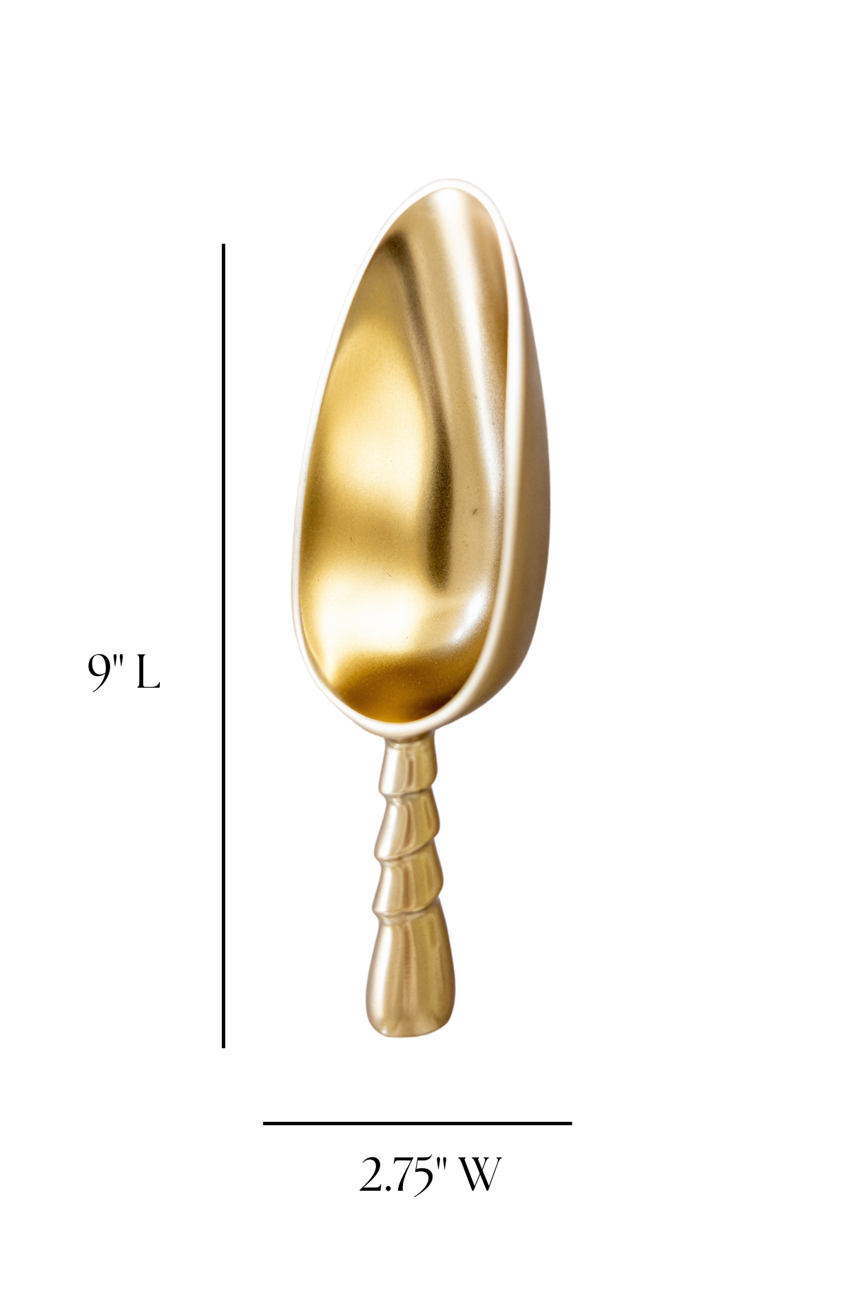 Gilded Ice Scoop