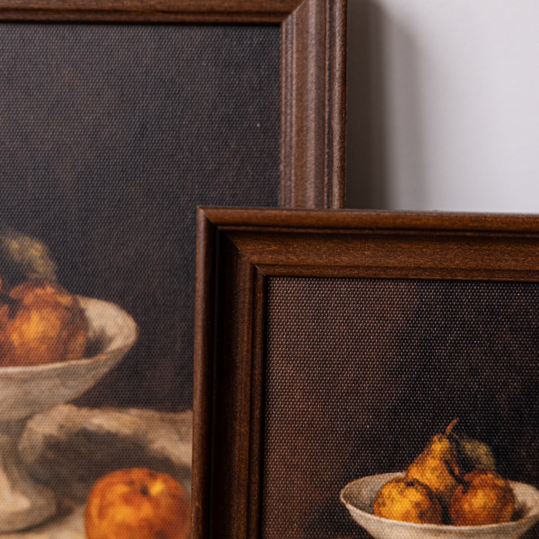 Antique Fruit | Antique Inspired Classic Westbury Framed Art By Luxe B Co. 