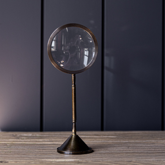Antique Inspired Brass Magnifying Glass | By Luxe B Co.
