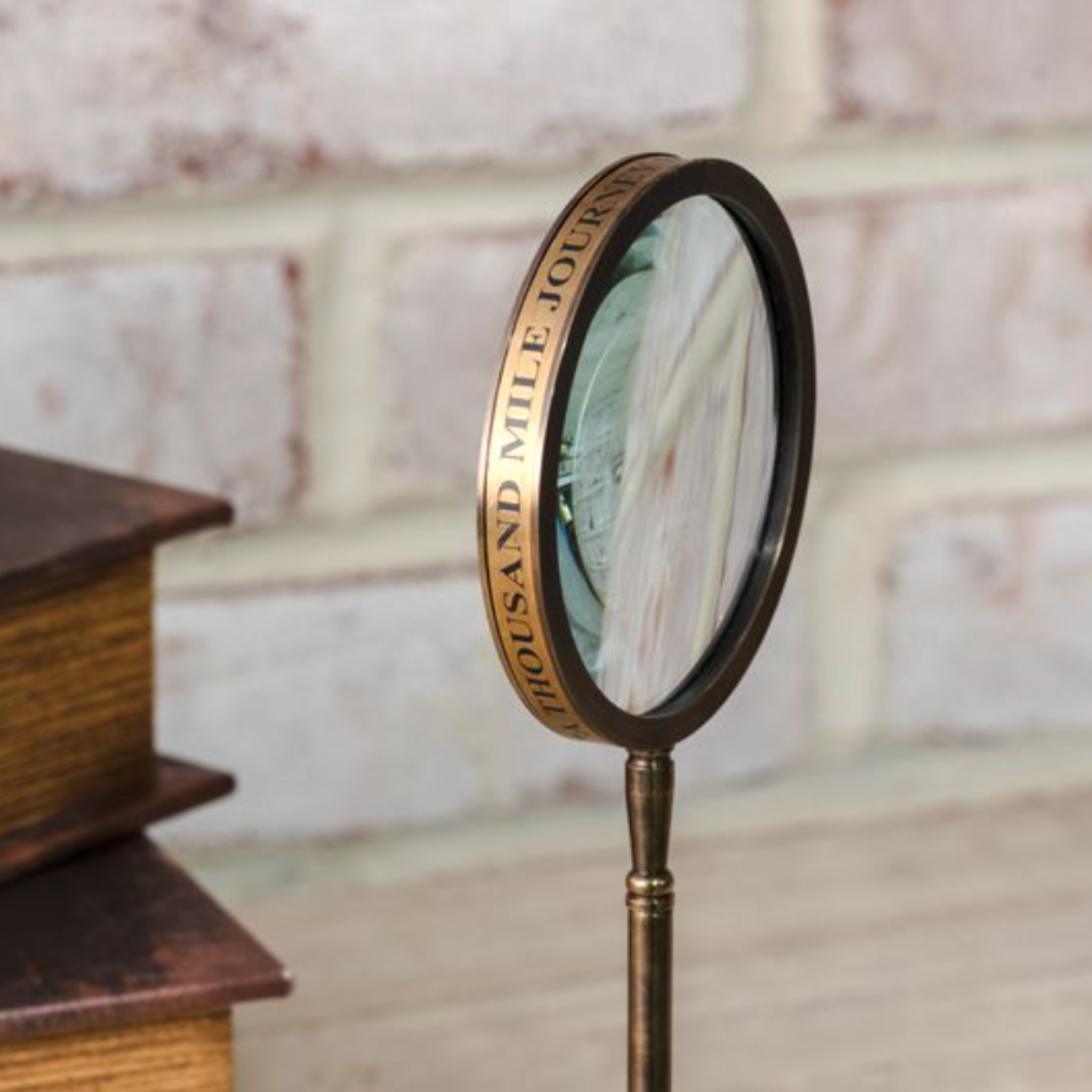 Antique Inspired Brass Magnifying Glass | By Luxe B Co.